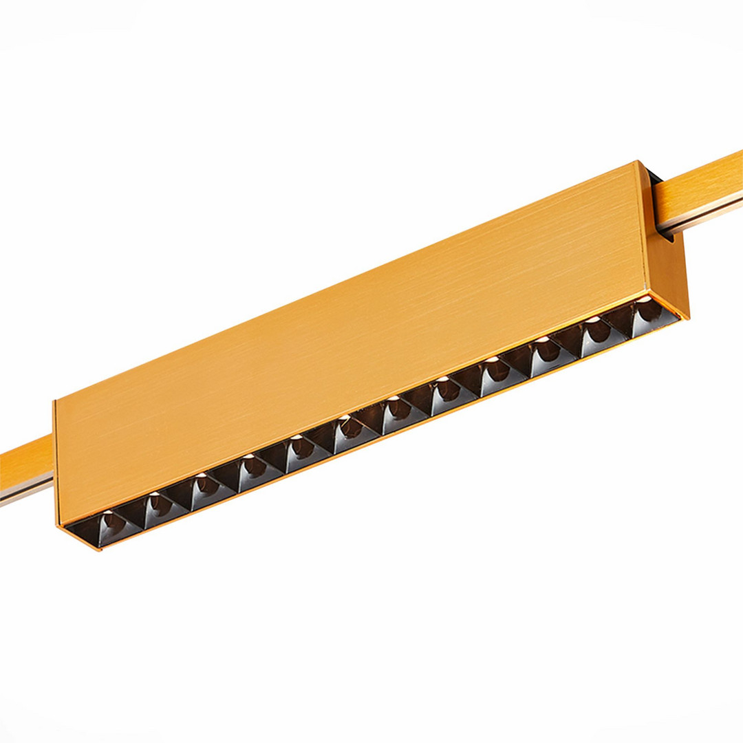 ST816.246.12 — ST816.246.12 Магнитный трековый светильник FARM Золотистый LED 1*12W 4000K 706Lm Ra90 40 IP20 L232x