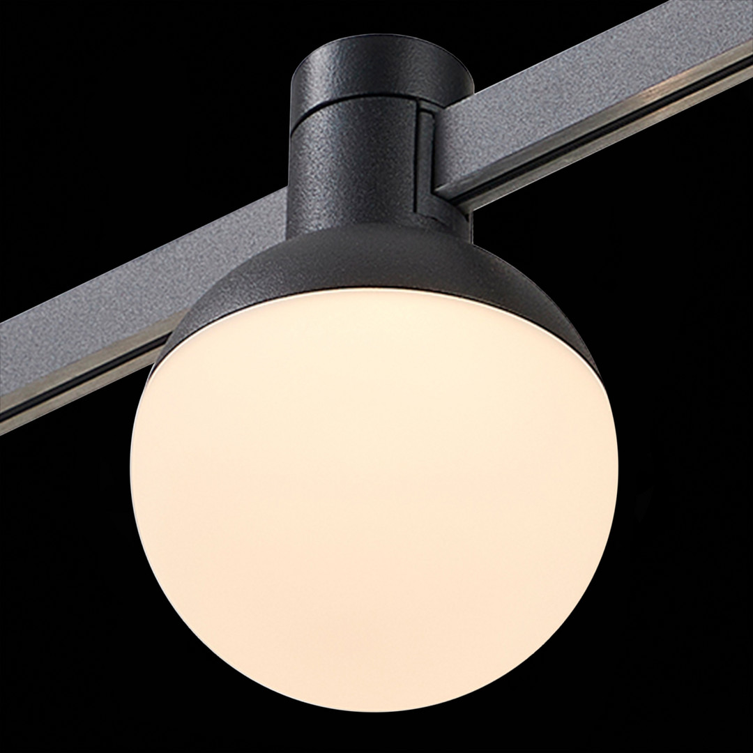ST815.406.05 — ST815.406.05 Магнитный трековый светильник FARM Черный LED 1*5W 3000K 78Lm Ra90 120 IP20 D75xH109 24