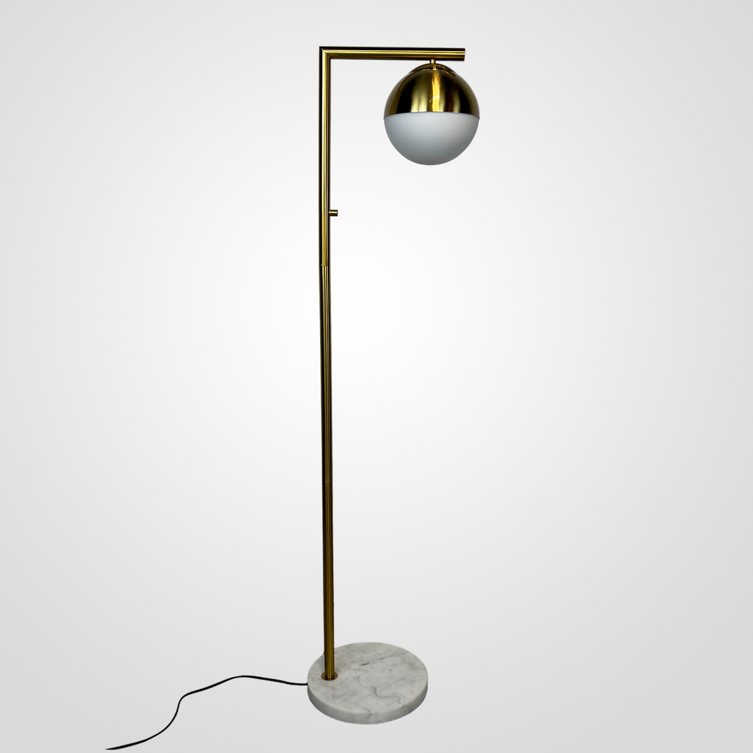 41.115-0 — Торшер Geneva Single Glass Globe Floor Lamp